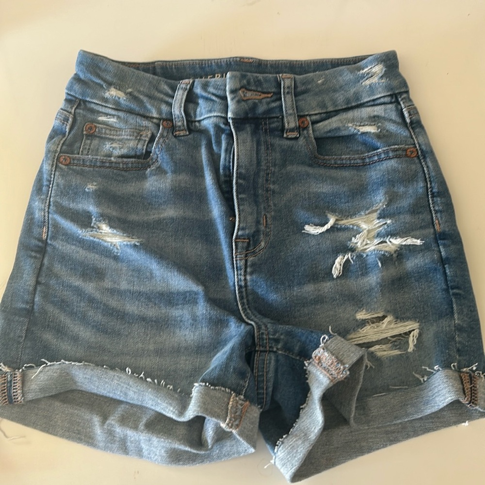 american eagle jean shorts